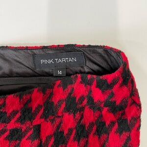 Gorgeous red & black Pink Tartan skirt